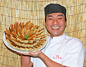 神戸っこ餃子と秘伝の味噌だれ